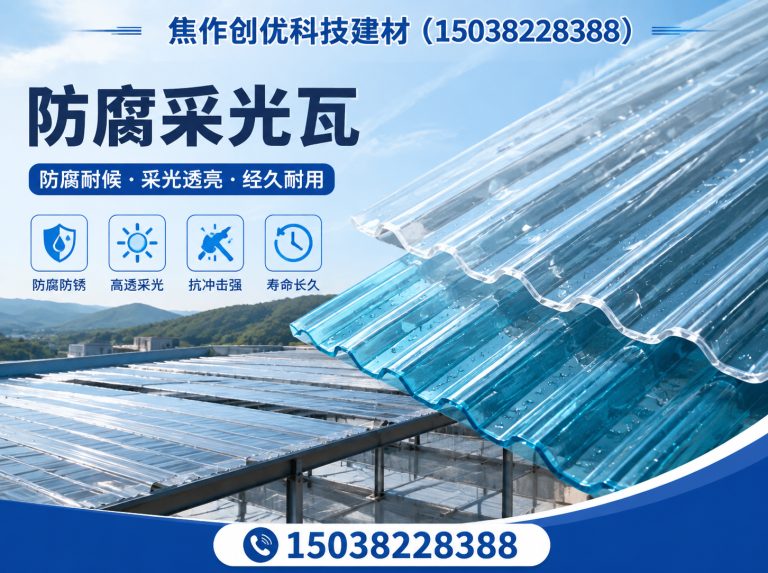 路北区PVC塑钢瓦展示图